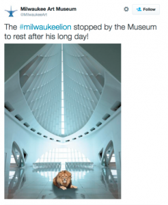 MKE Museum Lion