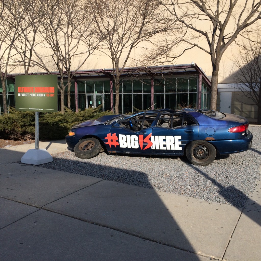 Car Smash at Milwaukee Public Museum