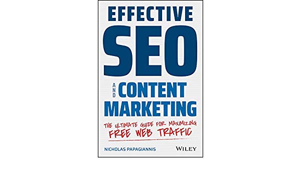 Nick Papagiannis Effective SEO and Content Marketing book cover